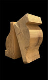 Reclaimed Barn Wood Corbels for Reclaimed Wood Mantels