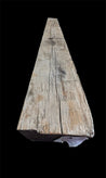 7 Foot Hand Hewn & Rough Sawn Reclaimed Wood Mantel