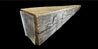 7 ft Hand Hewn Reclaimed Wood Mantel
