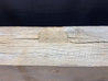 5 Foot Solid Rough Sawn Reclaimed Barn Wood Fireplace Mantel